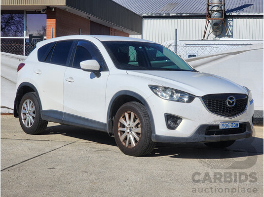3/2013 Mazda Cx-5 MAXX Sport (4x2) MY13 4d Wagon White 2.0L