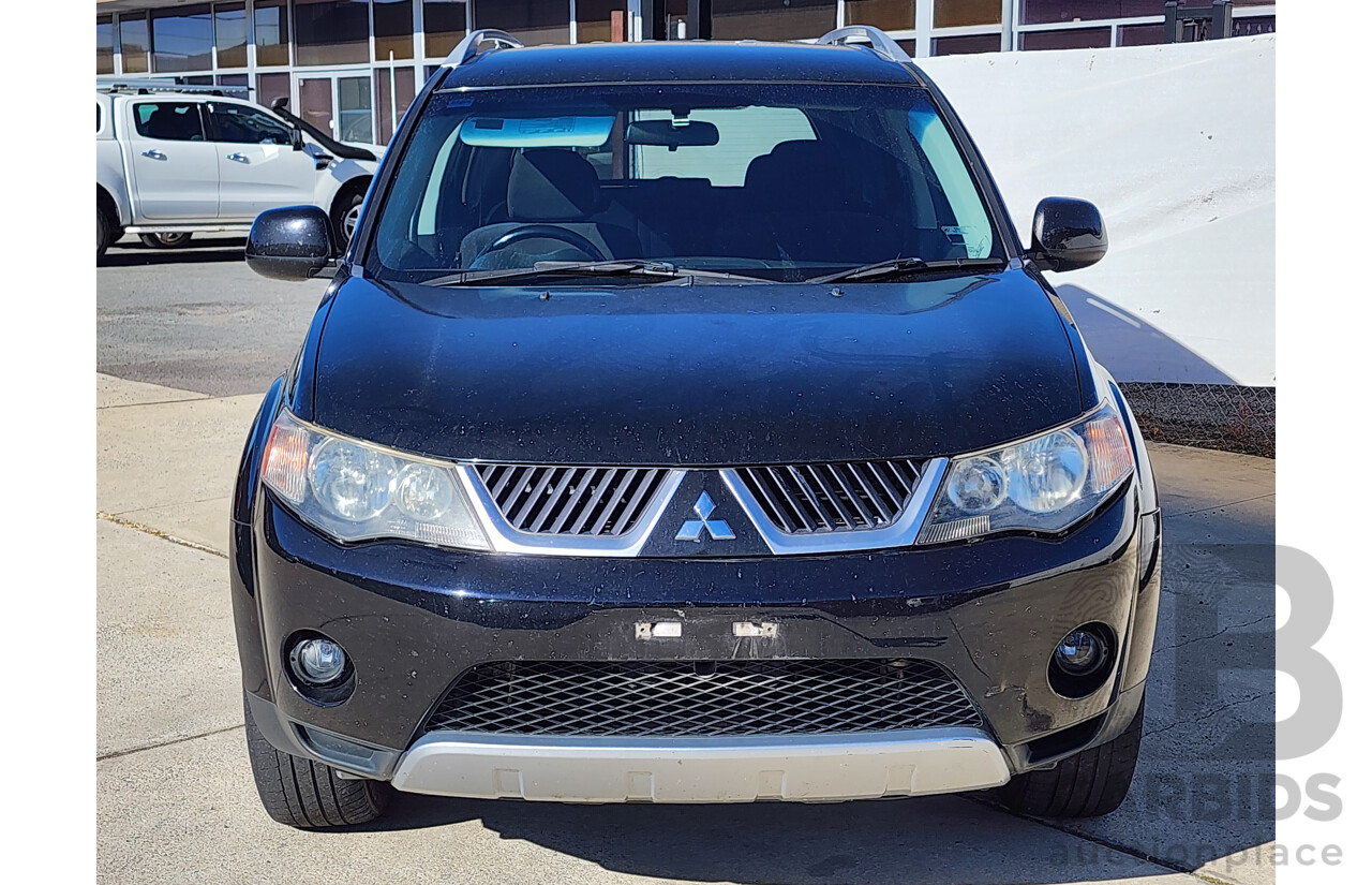 1/2007 Mitsubishi Outlander XLS ZG 4d Wagon Black 2.4L