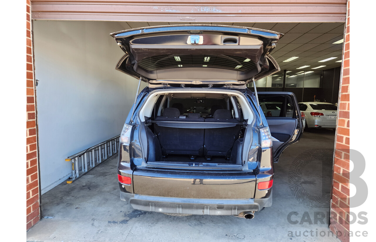 1/2007 Mitsubishi Outlander XLS ZG 4d Wagon Black 2.4L
