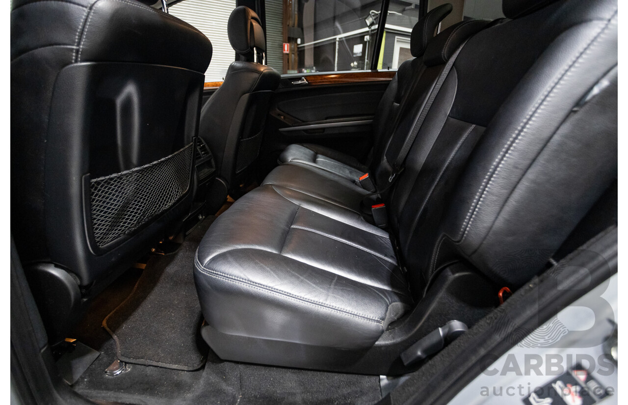 7/2009 Mercedes Benz GL320 CDI 164 4d Wagon Cubanite Silver Metallic Turbo Diesel V6 3.0L - 7 Seater