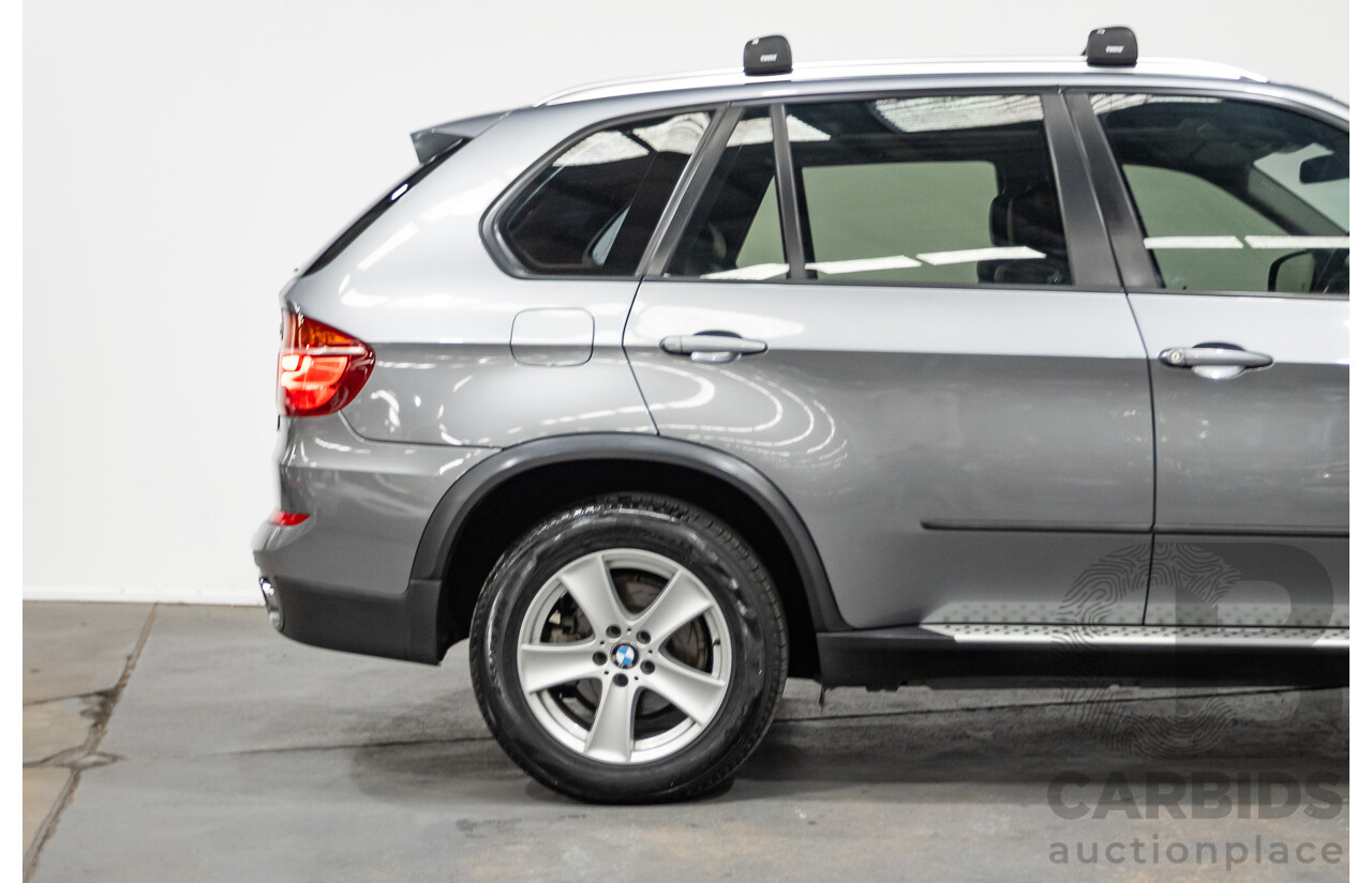 1/2013 BMW X5 Xdrive 30d E70 (AWD) MY12 Upgrade 4d Wagon Grey Space Grey Metallic Turbo Diesel 3.0L