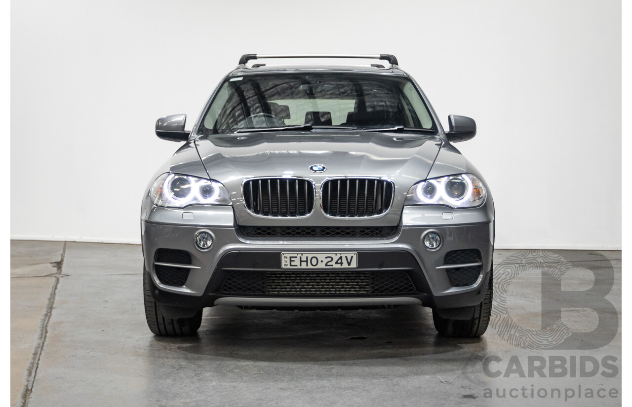 1/2013 BMW X5 Xdrive 30d E70 (AWD) MY12 Upgrade 4d Wagon Grey Space Grey Metallic Turbo Diesel 3.0L