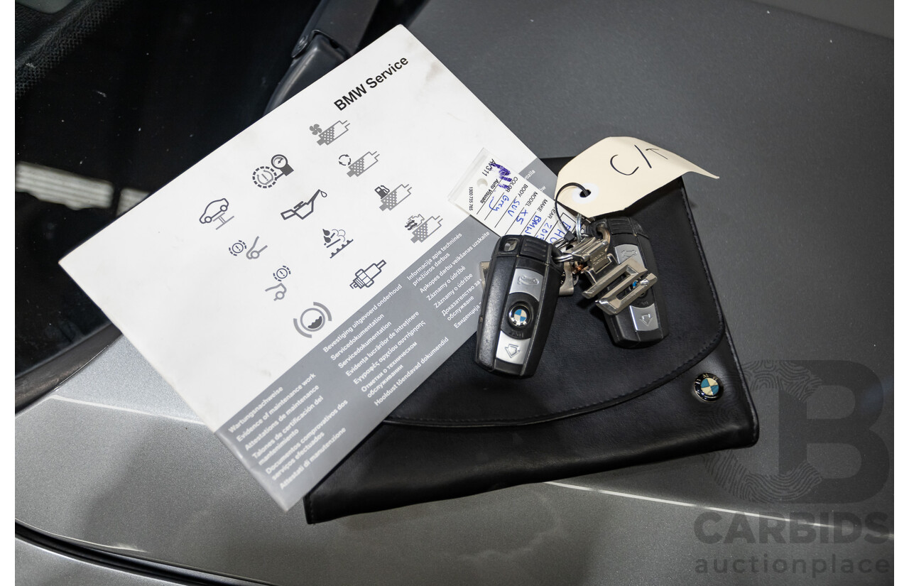 1/2013 BMW X5 Xdrive 30d E70 (AWD) MY12 Upgrade 4d Wagon Grey Space Grey Metallic Turbo Diesel 3.0L
