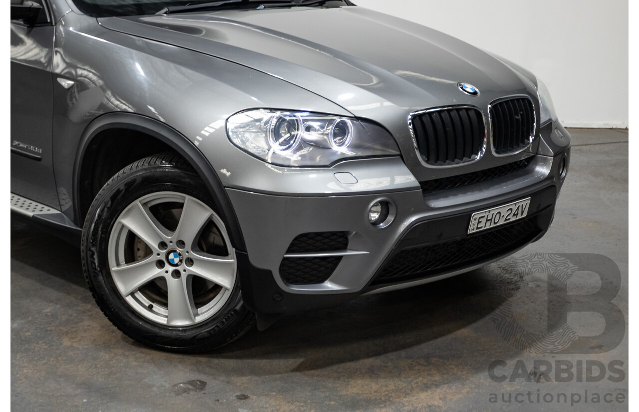 1/2013 BMW X5 Xdrive 30d E70 (AWD) MY12 Upgrade 4d Wagon Grey Space Grey Metallic Turbo Diesel 3.0L