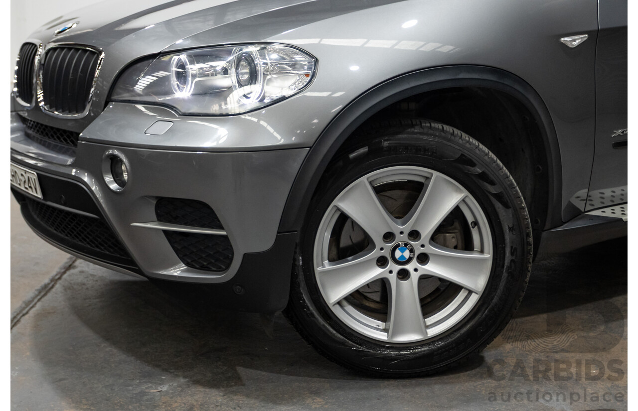 1/2013 BMW X5 Xdrive 30d E70 (AWD) MY12 Upgrade 4d Wagon Grey Space Grey Metallic Turbo Diesel 3.0L