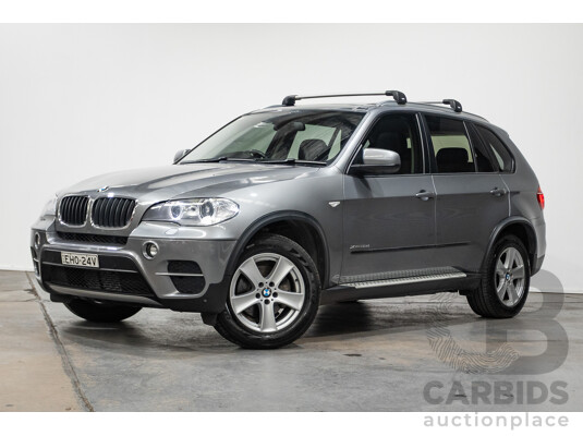 1/2013 BMW X5 Xdrive 30d E70 (AWD) MY12 Upgrade 4d Wagon Grey Space Grey Metallic Turbo Diesel 3.0L