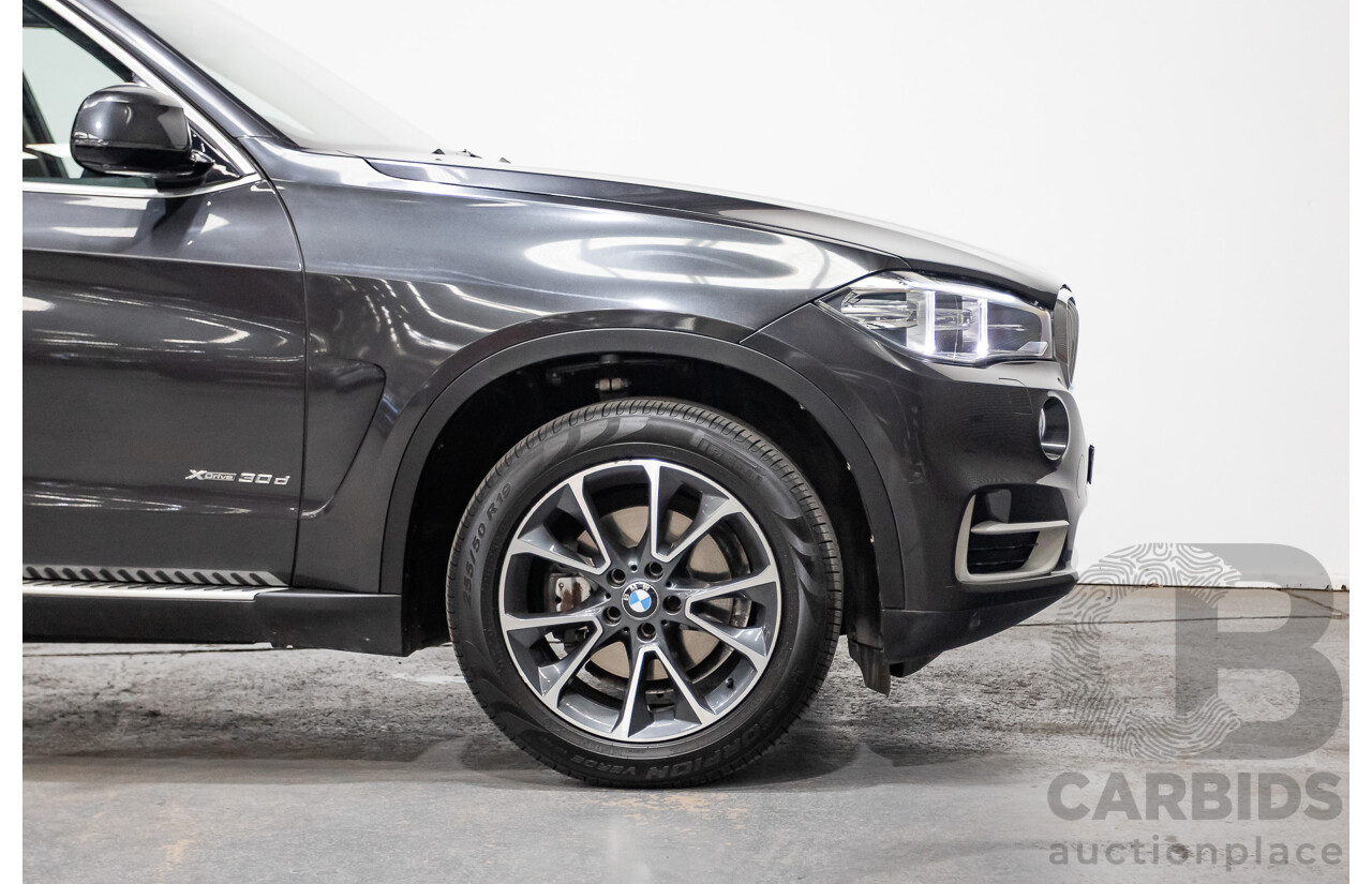 3/2015 BMW X5 Xdrive 30d F15 (AWD) MY15 4d Wagon Sophisto Grey Metallic Turbo Diesel 3.0L