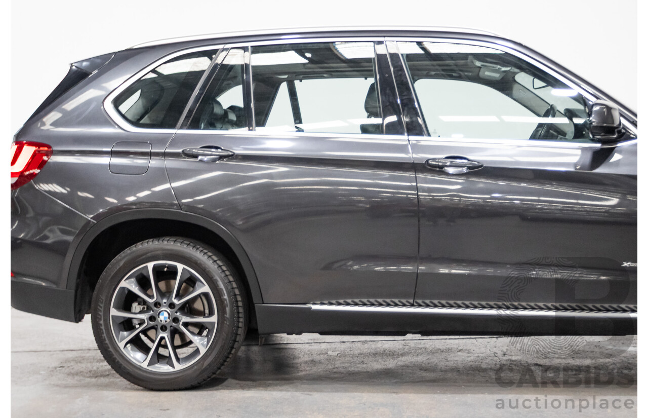 3/2015 BMW X5 Xdrive 30d F15 (AWD) MY15 4d Wagon Sophisto Grey Metallic Turbo Diesel 3.0L