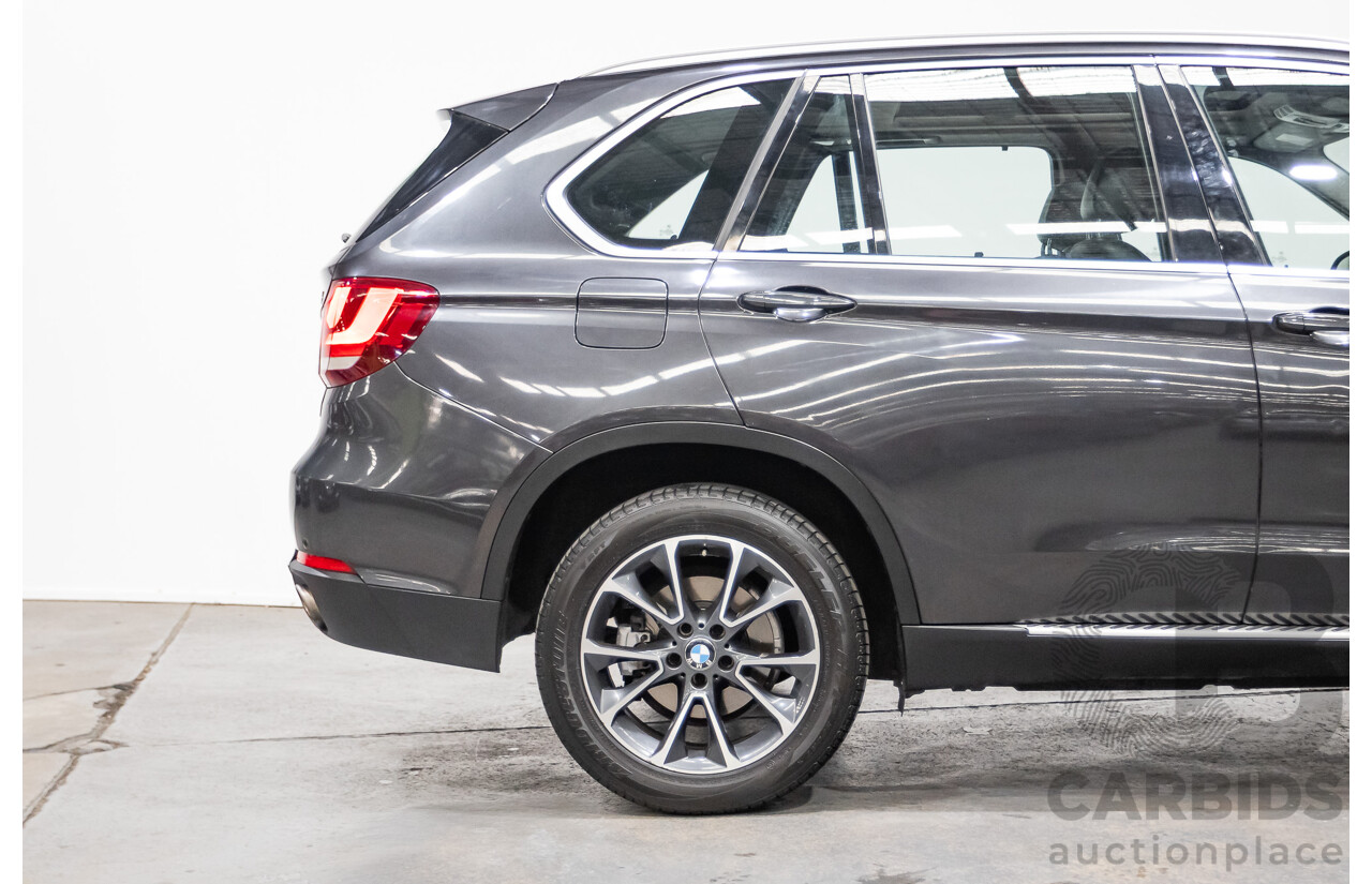 3/2015 BMW X5 Xdrive 30d F15 (AWD) MY15 4d Wagon Sophisto Grey Metallic Turbo Diesel 3.0L