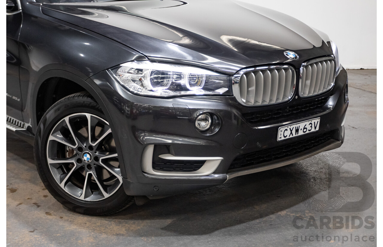 3/2015 BMW X5 Xdrive 30d F15 (AWD) MY15 4d Wagon Sophisto Grey Metallic Turbo Diesel 3.0L
