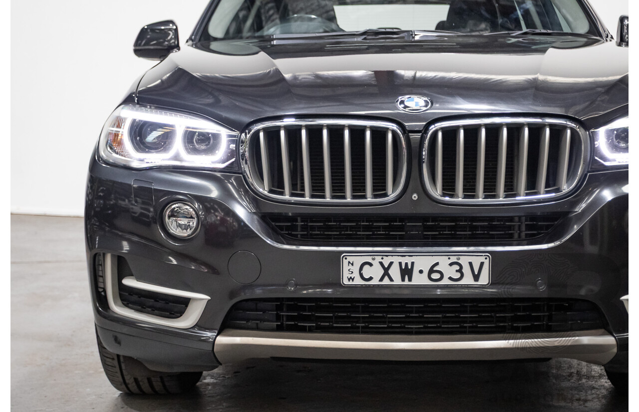 3/2015 BMW X5 Xdrive 30d F15 (AWD) MY15 4d Wagon Sophisto Grey Metallic Turbo Diesel 3.0L