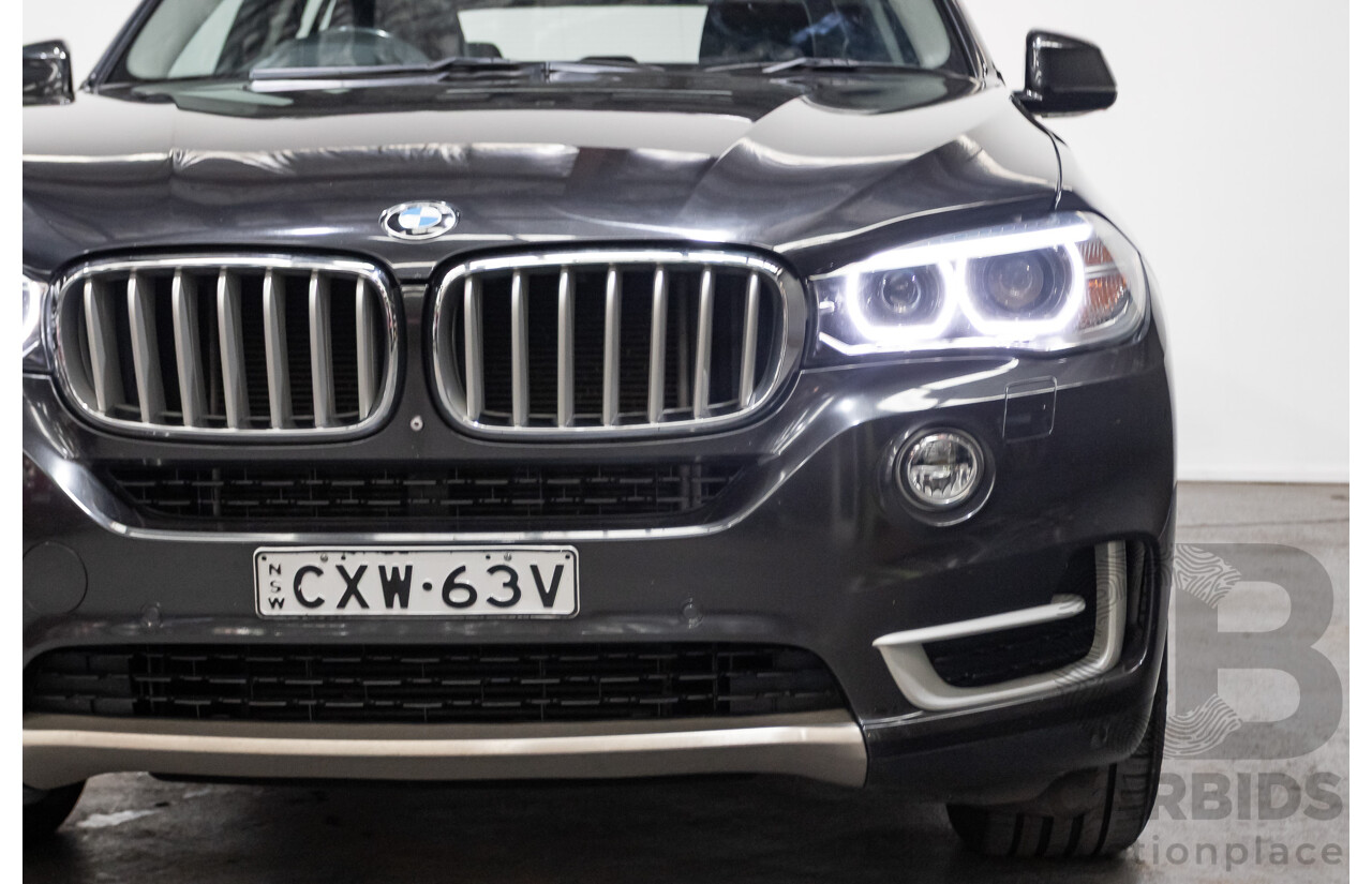 3/2015 BMW X5 Xdrive 30d F15 (AWD) MY15 4d Wagon Sophisto Grey Metallic Turbo Diesel 3.0L