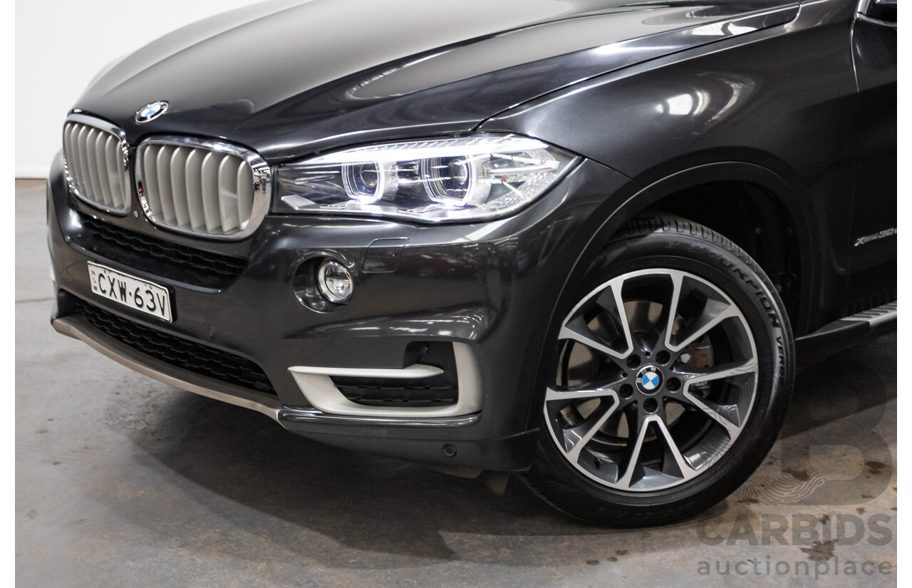 3/2015 BMW X5 Xdrive 30d F15 (AWD) MY15 4d Wagon Sophisto Grey Metallic Turbo Diesel 3.0L