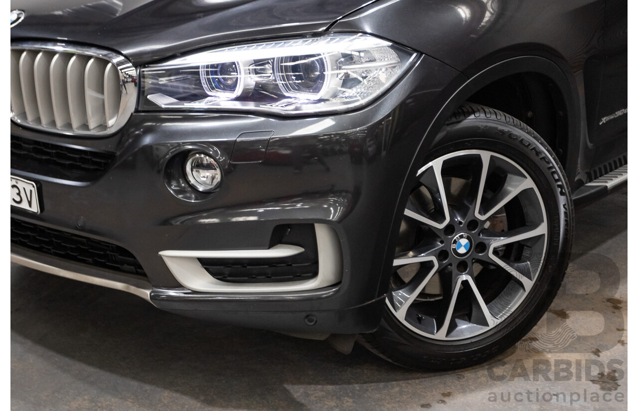 3/2015 BMW X5 Xdrive 30d F15 (AWD) MY15 4d Wagon Sophisto Grey Metallic Turbo Diesel 3.0L