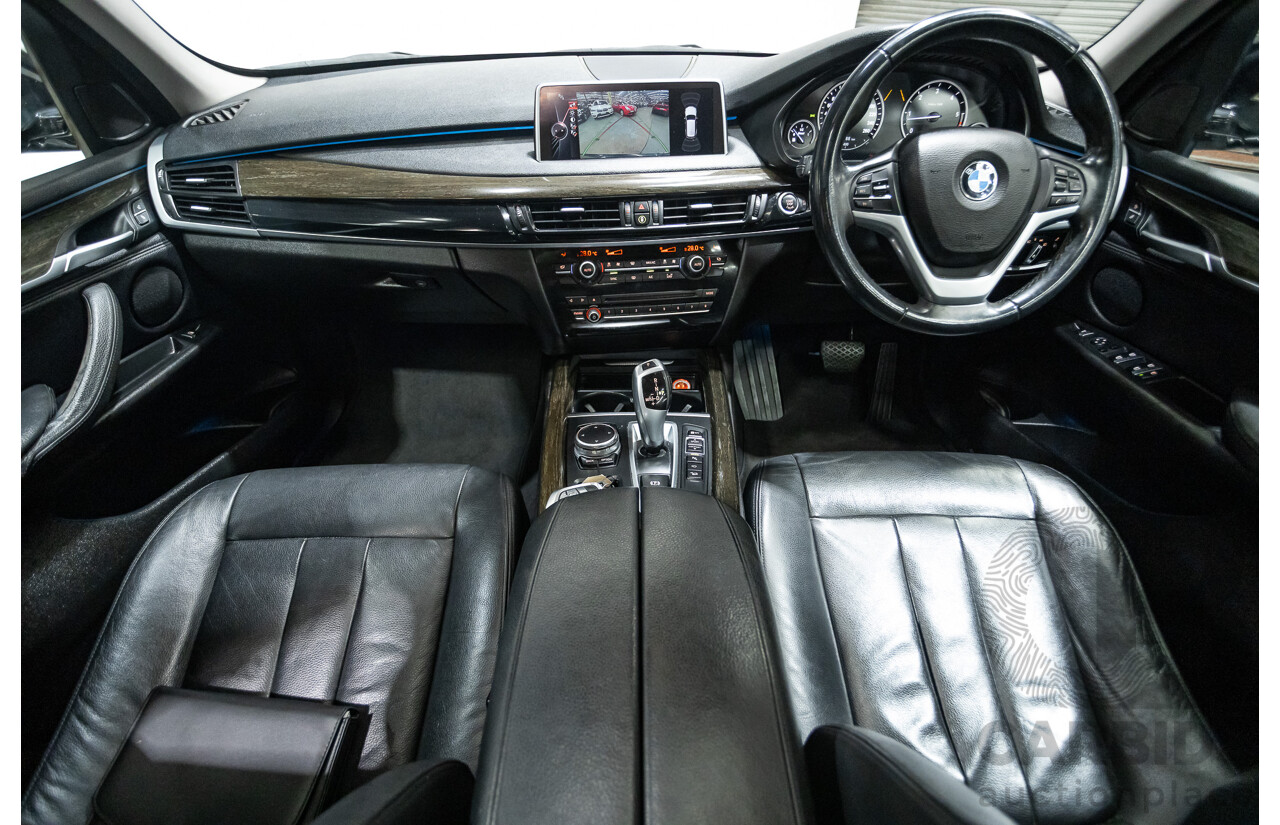 3/2015 BMW X5 Xdrive 30d F15 (AWD) MY15 4d Wagon Sophisto Grey Metallic Turbo Diesel 3.0L