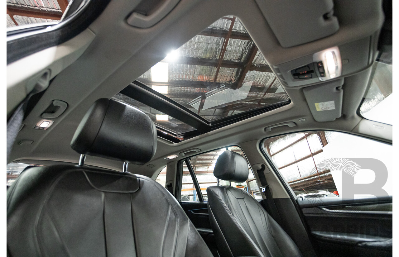 3/2015 BMW X5 Xdrive 30d F15 (AWD) MY15 4d Wagon Sophisto Grey Metallic Turbo Diesel 3.0L