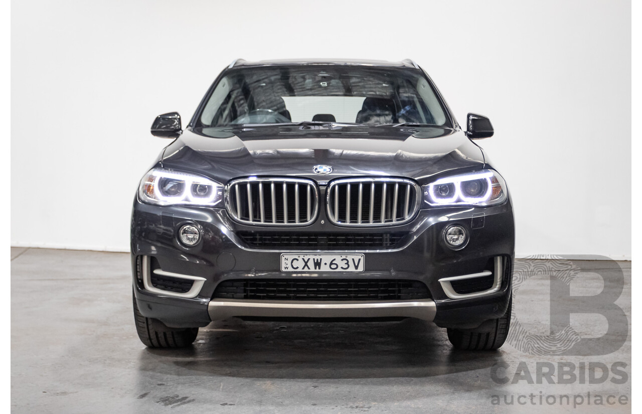3/2015 BMW X5 Xdrive 30d F15 (AWD) MY15 4d Wagon Sophisto Grey Metallic Turbo Diesel 3.0L