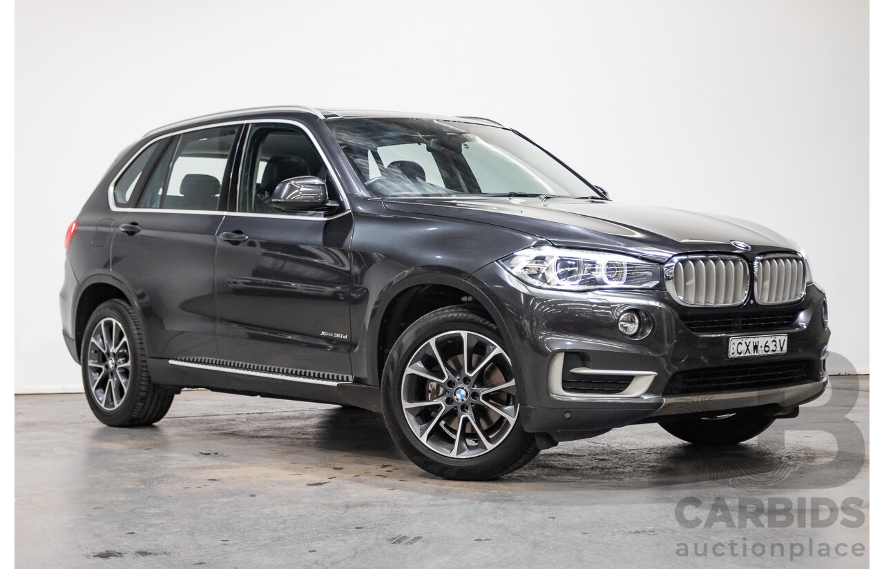 3/2015 BMW X5 Xdrive 30d F15 (AWD) MY15 4d Wagon Sophisto Grey Metallic Turbo Diesel 3.0L