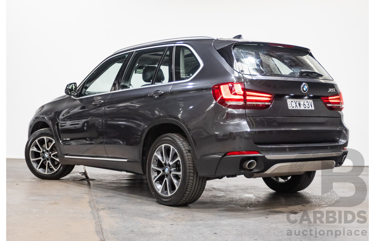 3/2015 BMW X5 Xdrive 30d F15 (AWD) MY15 4d Wagon Sophisto Grey Metallic Turbo Diesel 3.0L