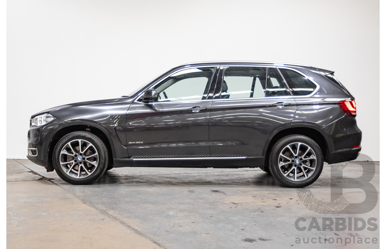 3/2015 BMW X5 Xdrive 30d F15 (AWD) MY15 4d Wagon Sophisto Grey Metallic Turbo Diesel 3.0L