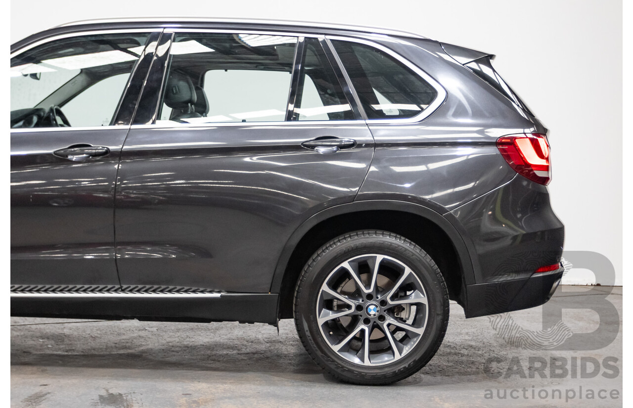 3/2015 BMW X5 Xdrive 30d F15 (AWD) MY15 4d Wagon Sophisto Grey Metallic Turbo Diesel 3.0L