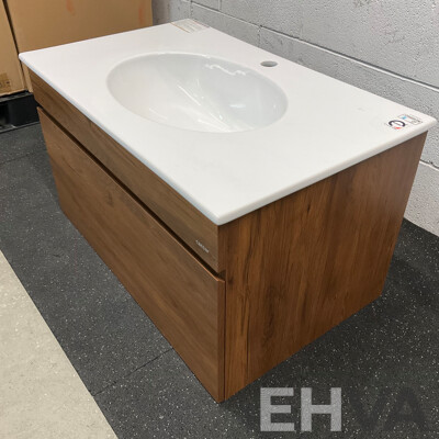 CAESAR Bathroom Set - EH05382A Base & LF5026 Basin &  Mirror Cabinet & Cabinet