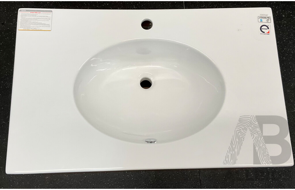 CAESAR Bathroom Set - EH05382A Base & LF5026 Basin & Mirror Cabinet & Cabinet
