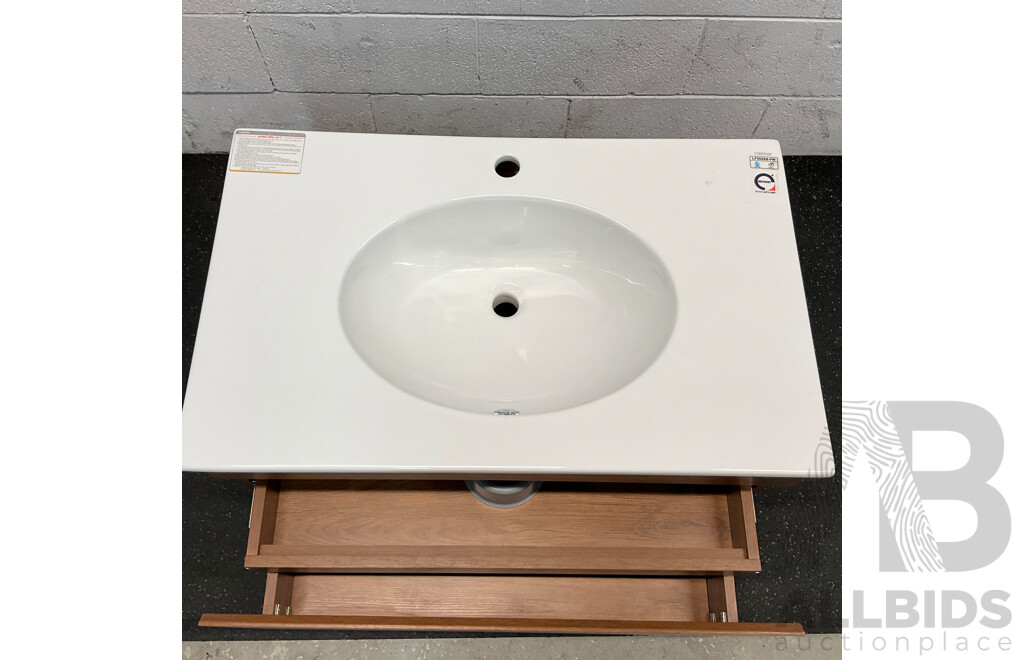 CAESAR Bathroom Set - EH05382A Base & LF5026 Basin &  Mirror Cabinet & Cabinet