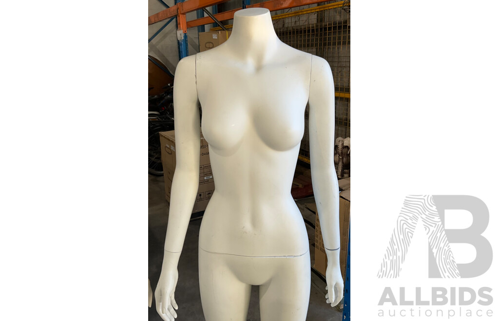 3x Female Mannequin