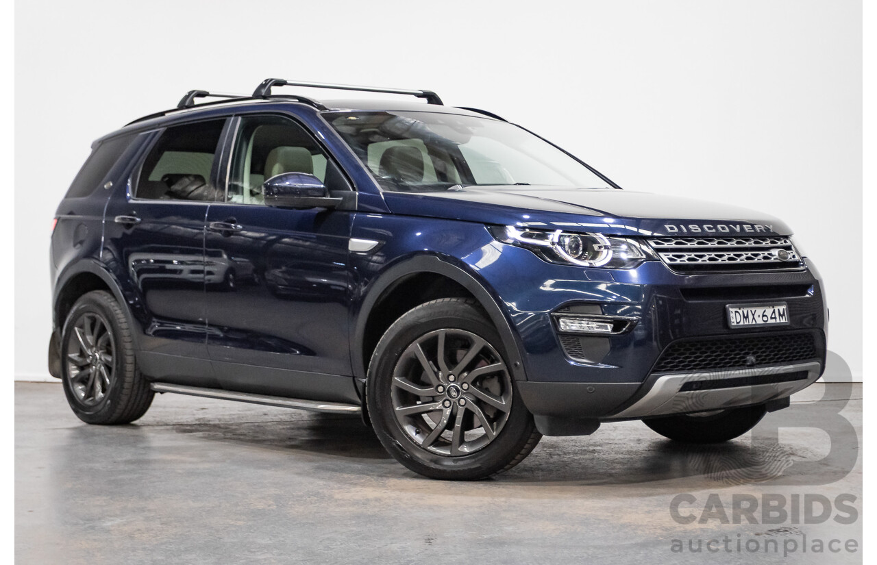 03/2017 Land Rover Discovery Sport TD4 150 HSE (AWD) LC MY17 4d Wagon Dark Sapphire Blue Turbo Diesel 2.0L