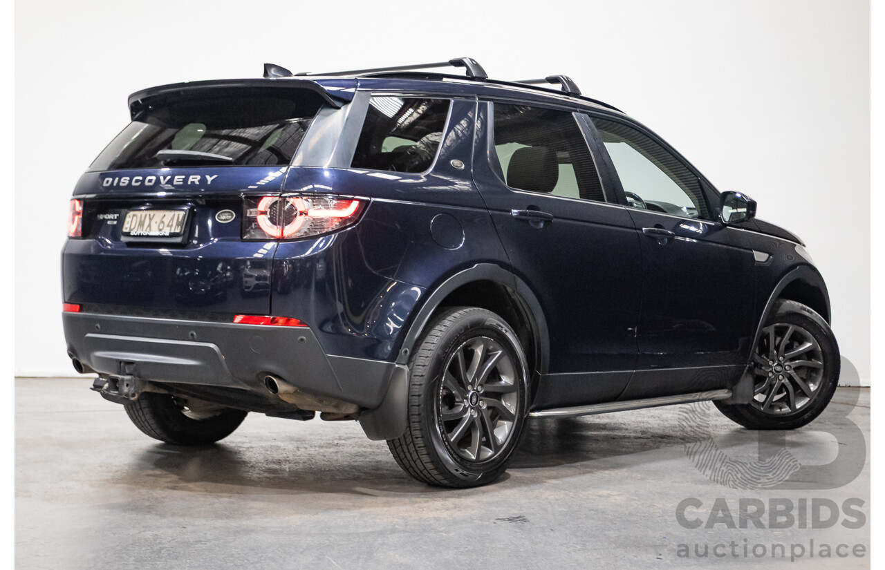 03/2017 Land Rover Discovery Sport TD4 150 HSE (AWD) LC MY17 4d Wagon Dark Sapphire Blue Turbo Diesel 2.0L