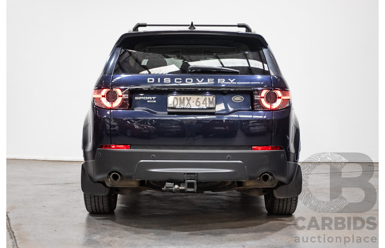 03/2017 Land Rover Discovery Sport TD4 150 HSE (AWD) LC MY17 4d Wagon Dark Sapphire Blue Turbo Diesel 2.0L