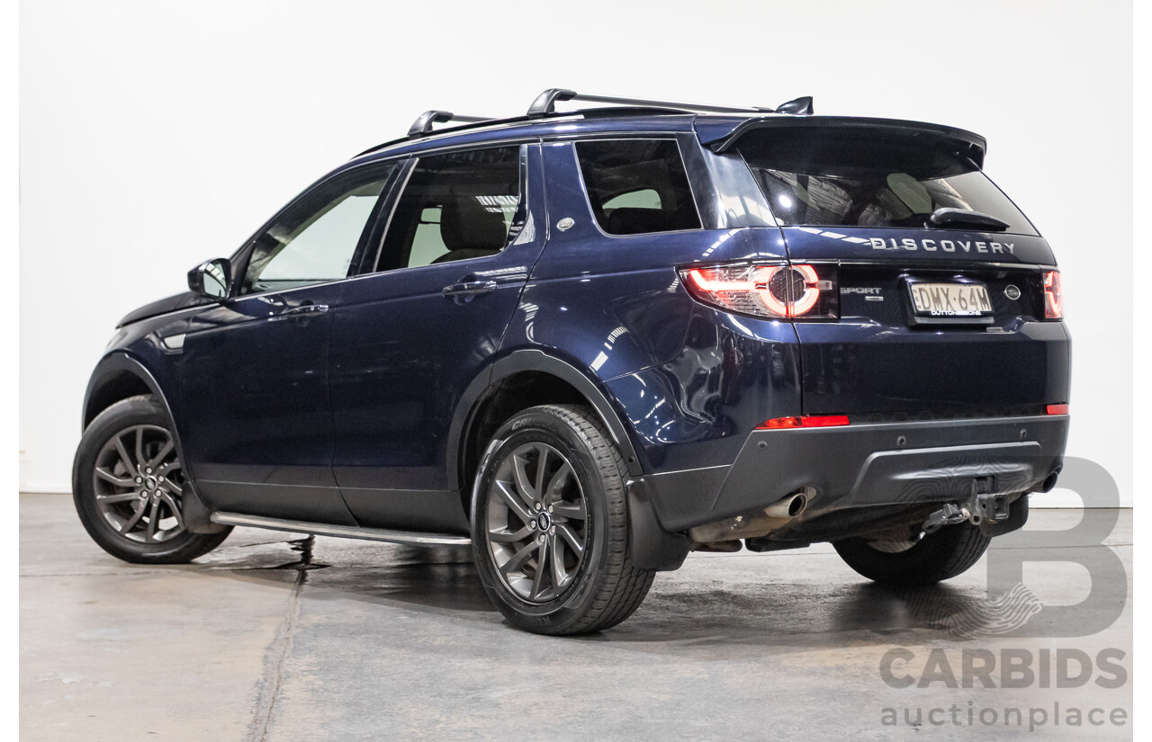 03/2017 Land Rover Discovery Sport TD4 150 HSE (AWD) LC MY17 4d Wagon Dark Sapphire Blue Turbo Diesel 2.0L