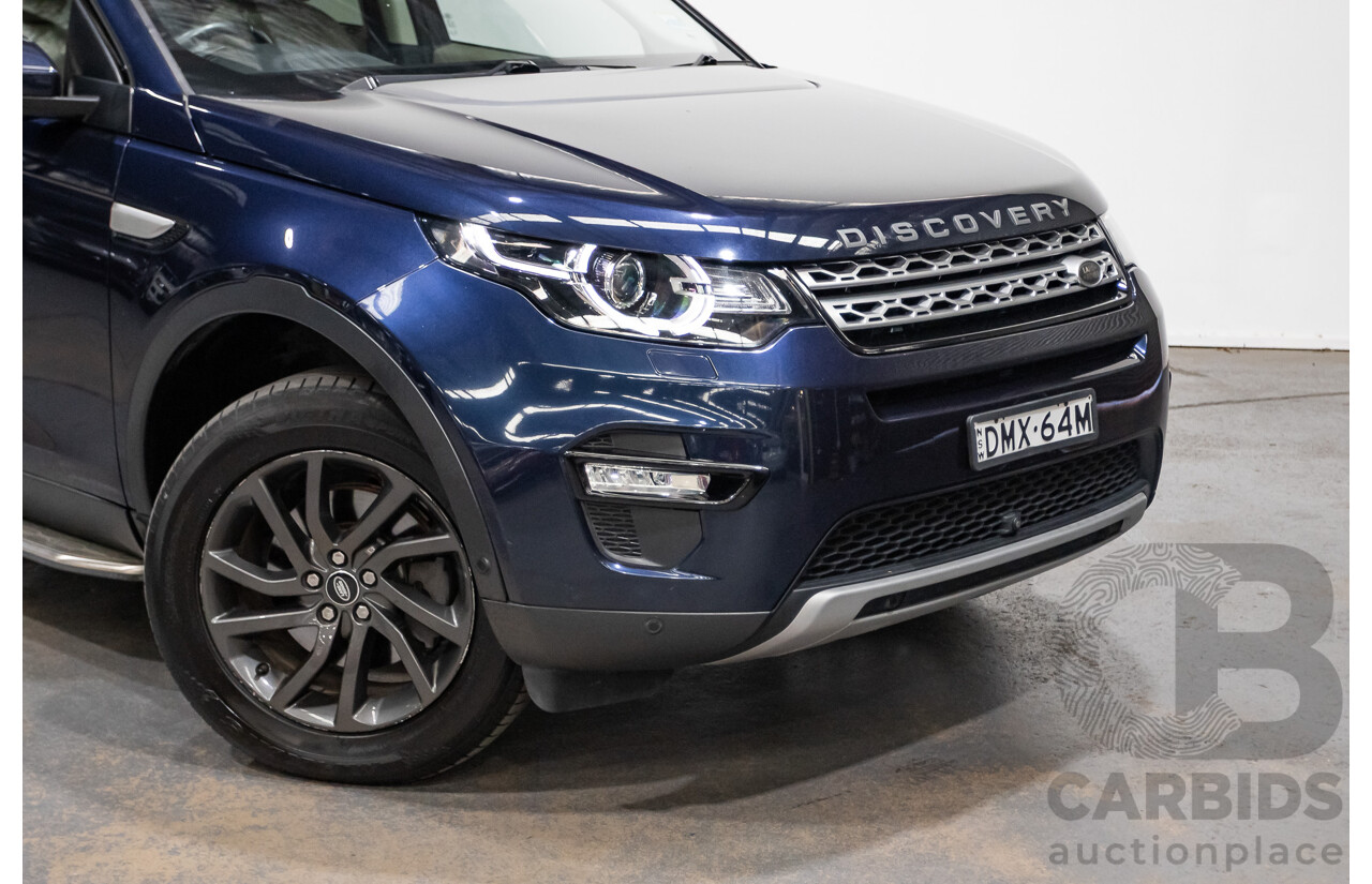 03/2017 Land Rover Discovery Sport TD4 150 HSE (AWD) LC MY17 4d Wagon Dark Sapphire Blue Turbo Diesel 2.0L