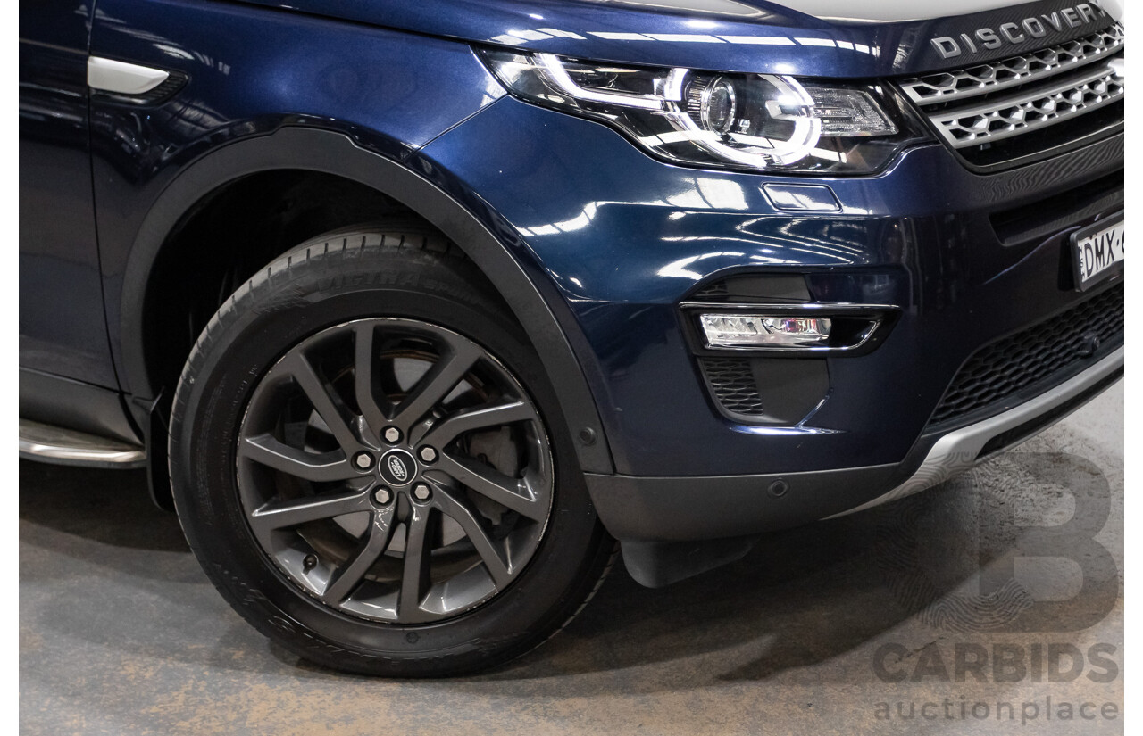 03/2017 Land Rover Discovery Sport TD4 150 HSE (AWD) LC MY17 4d Wagon Dark Sapphire Blue Turbo Diesel 2.0L