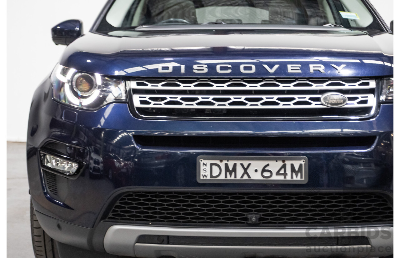 03/2017 Land Rover Discovery Sport TD4 150 HSE (AWD) LC MY17 4d Wagon Dark Sapphire Blue Turbo Diesel 2.0L