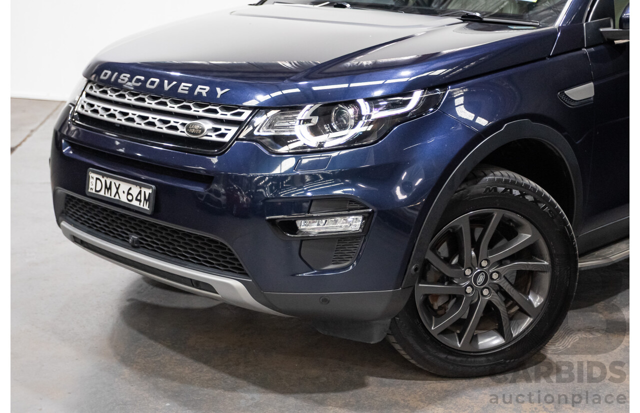 03/2017 Land Rover Discovery Sport TD4 150 HSE (AWD) LC MY17 4d Wagon Dark Sapphire Blue Turbo Diesel 2.0L