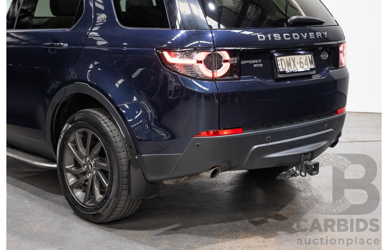 03/2017 Land Rover Discovery Sport TD4 150 HSE (AWD) LC MY17 4d Wagon Dark Sapphire Blue Turbo Diesel 2.0L
