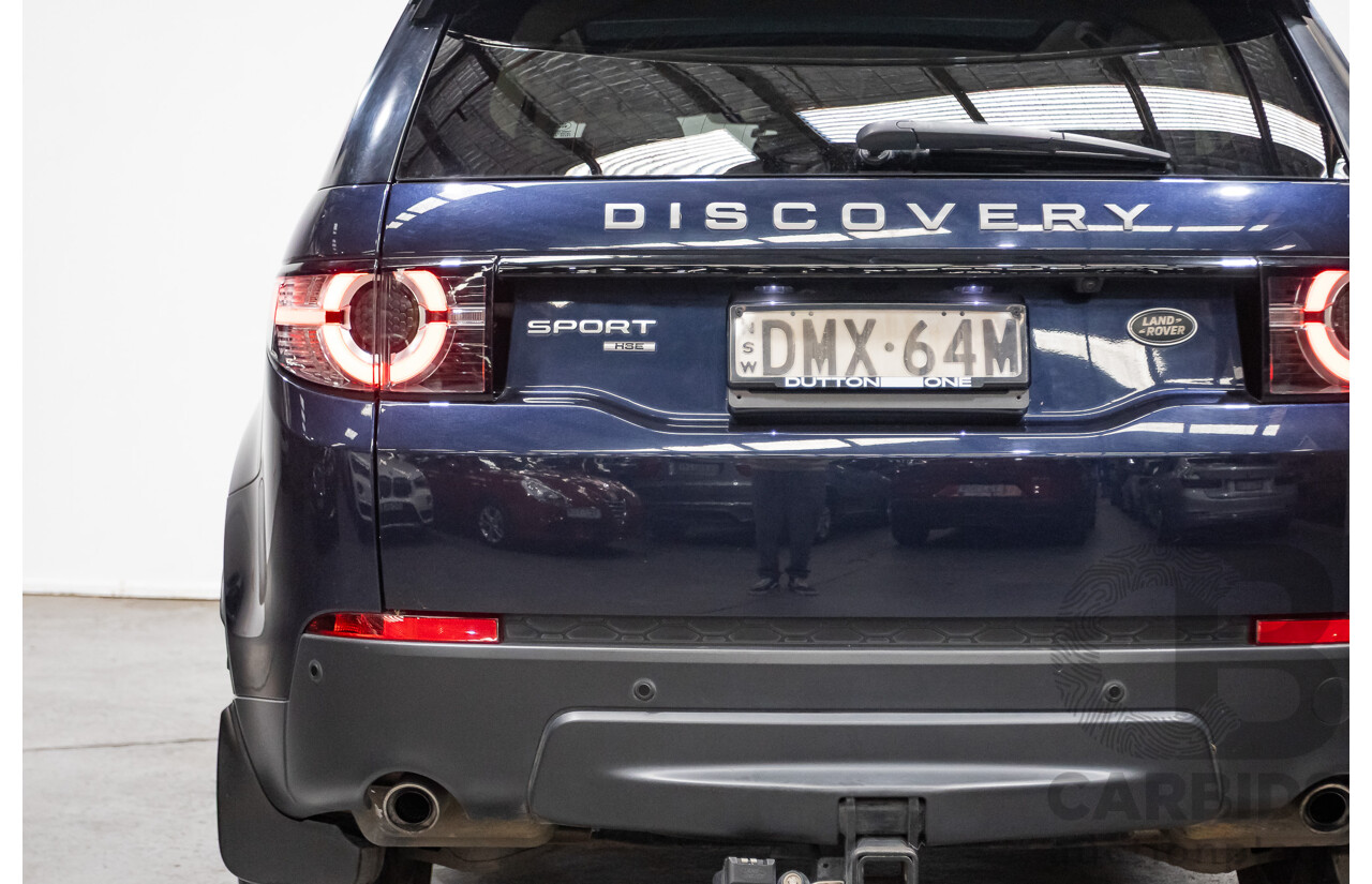 03/2017 Land Rover Discovery Sport TD4 150 HSE (AWD) LC MY17 4d Wagon Dark Sapphire Blue Turbo Diesel 2.0L