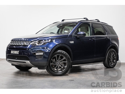 03/2017 Land Rover Discovery Sport TD4 150 HSE (AWD) LC MY17 4d Wagon Dark Sapphire Blue Turbo Diesel 2.0L