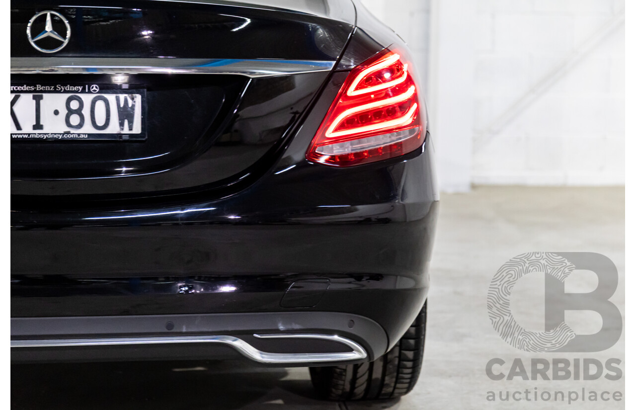 10/2016 Mercedes-Benz C200 (RWD) 205 MY16 4d Sedan Black Obsidian Metallic Turbo 2.0L