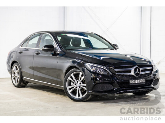 10/2016 Mercedes-Benz C200 (RWD) 205 MY16 4d Sedan Black Obsidian Metallic Turbo 2.0L