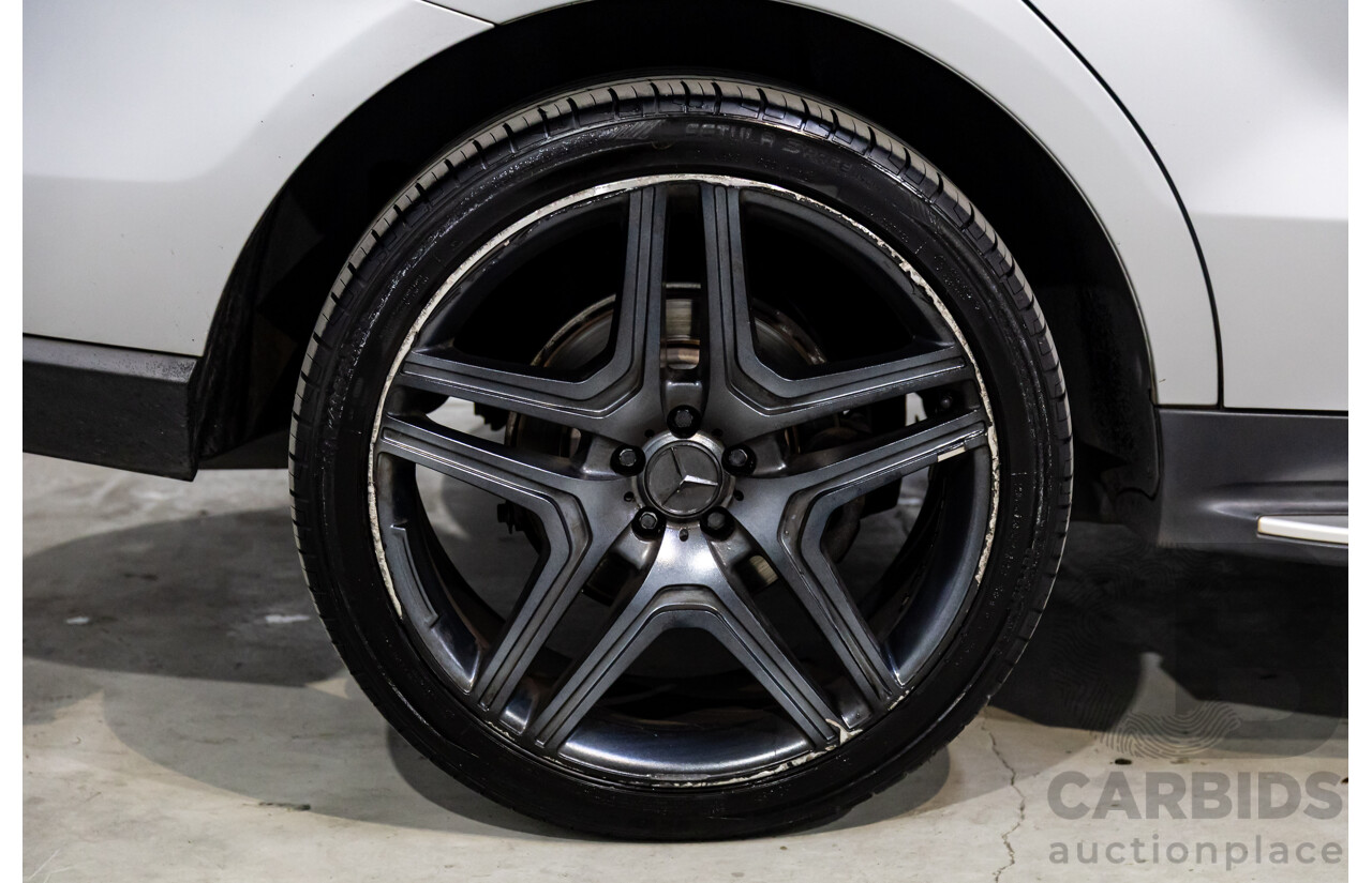 3/2013 Mercedes-Benz ML250 CDI Bluetec (4x4) 166 4d Wagon Iridium Silver Metallic Turbo Diesel 2.1L