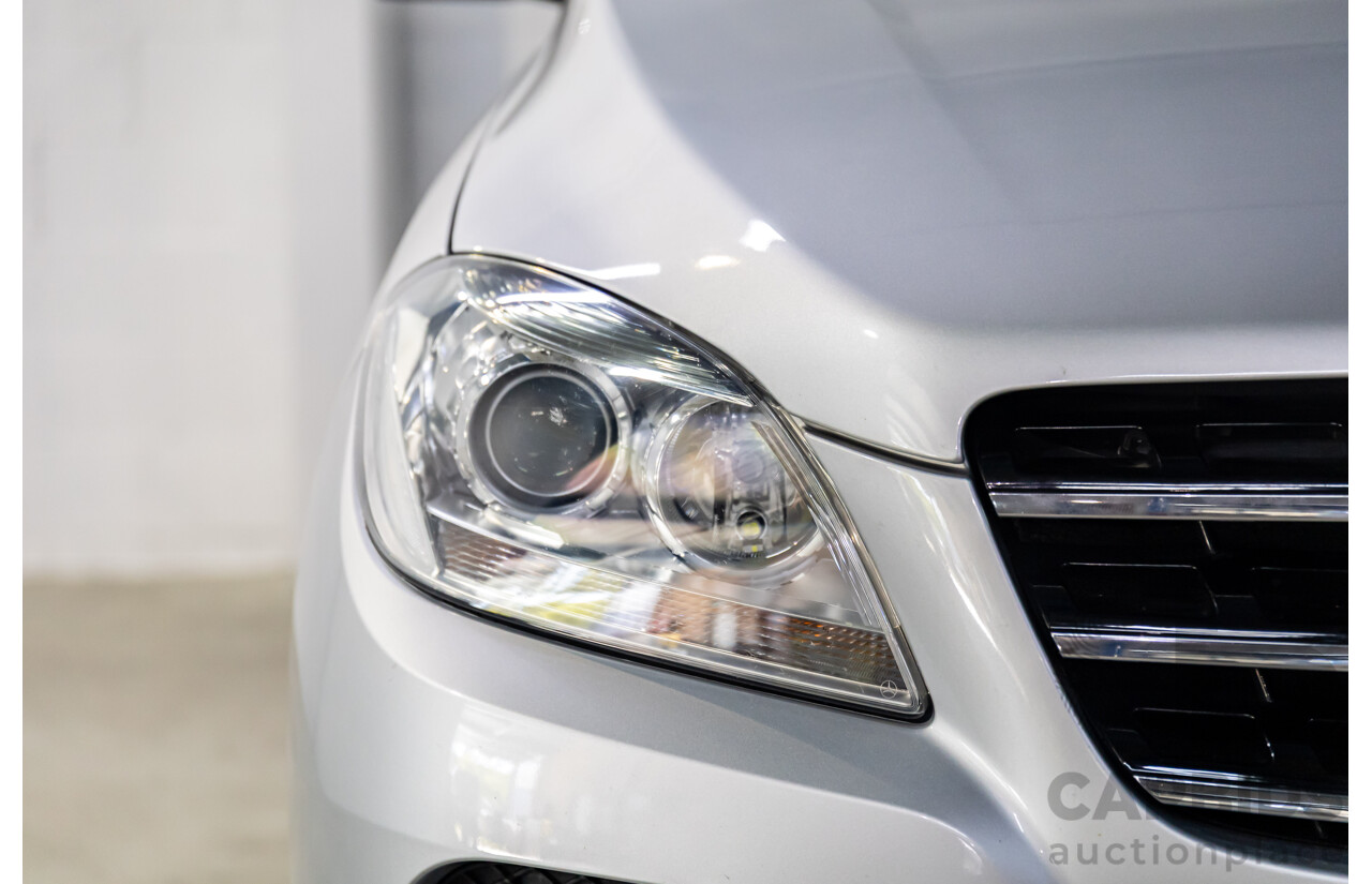 3/2013 Mercedes-Benz ML250 CDI Bluetec (4x4) 166 4d Wagon Iridium Silver Metallic Turbo Diesel 2.1L