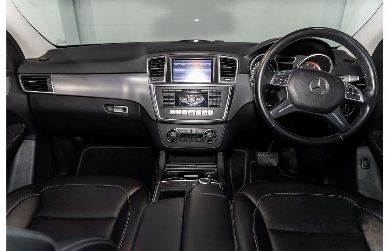 3/2013 Mercedes-Benz ML250 CDI Bluetec (4x4) 166 4d Wagon Iridium Silver Metallic Turbo Diesel 2.1L
