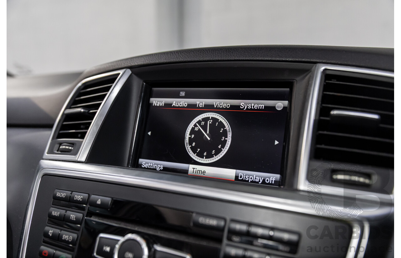 3/2013 Mercedes-Benz ML250 CDI Bluetec (4x4) 166 4d Wagon Iridium Silver Metallic Turbo Diesel 2.1L