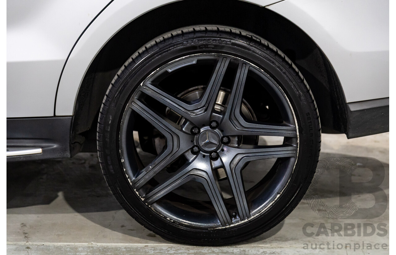 3/2013 Mercedes-Benz ML250 CDI Bluetec (4x4) 166 4d Wagon Iridium Silver Metallic Turbo Diesel 2.1L