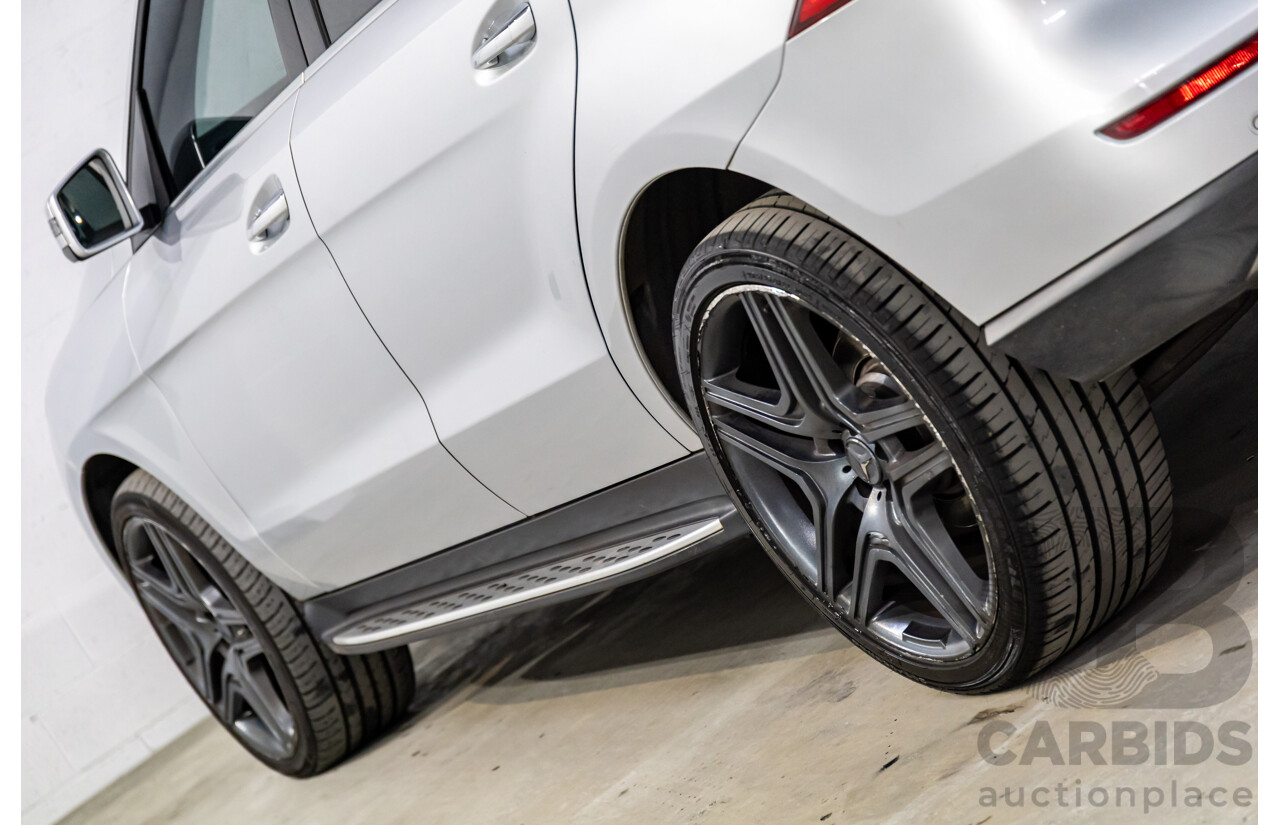 3/2013 Mercedes-Benz ML250 CDI Bluetec (4x4) 166 4d Wagon Iridium Silver Metallic Turbo Diesel 2.1L