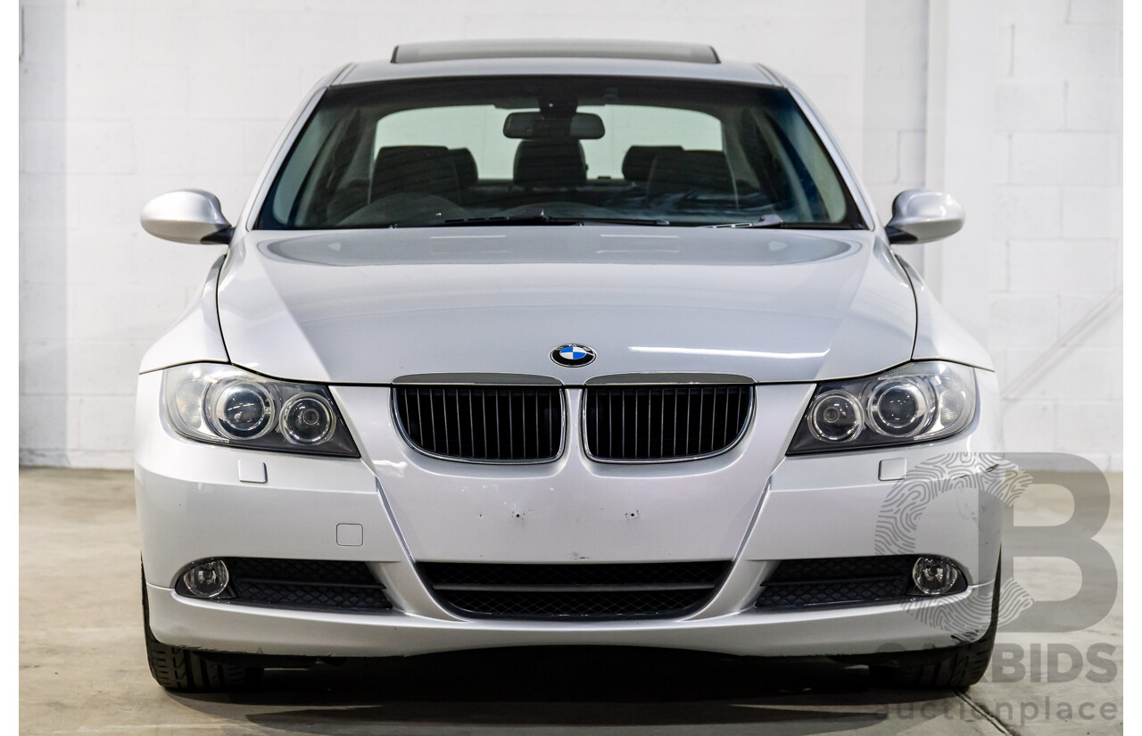 1/2008 BMW 320i Executive E90 08 Upgrade 4d Sedan Titanium Silver Metallic 2.0L