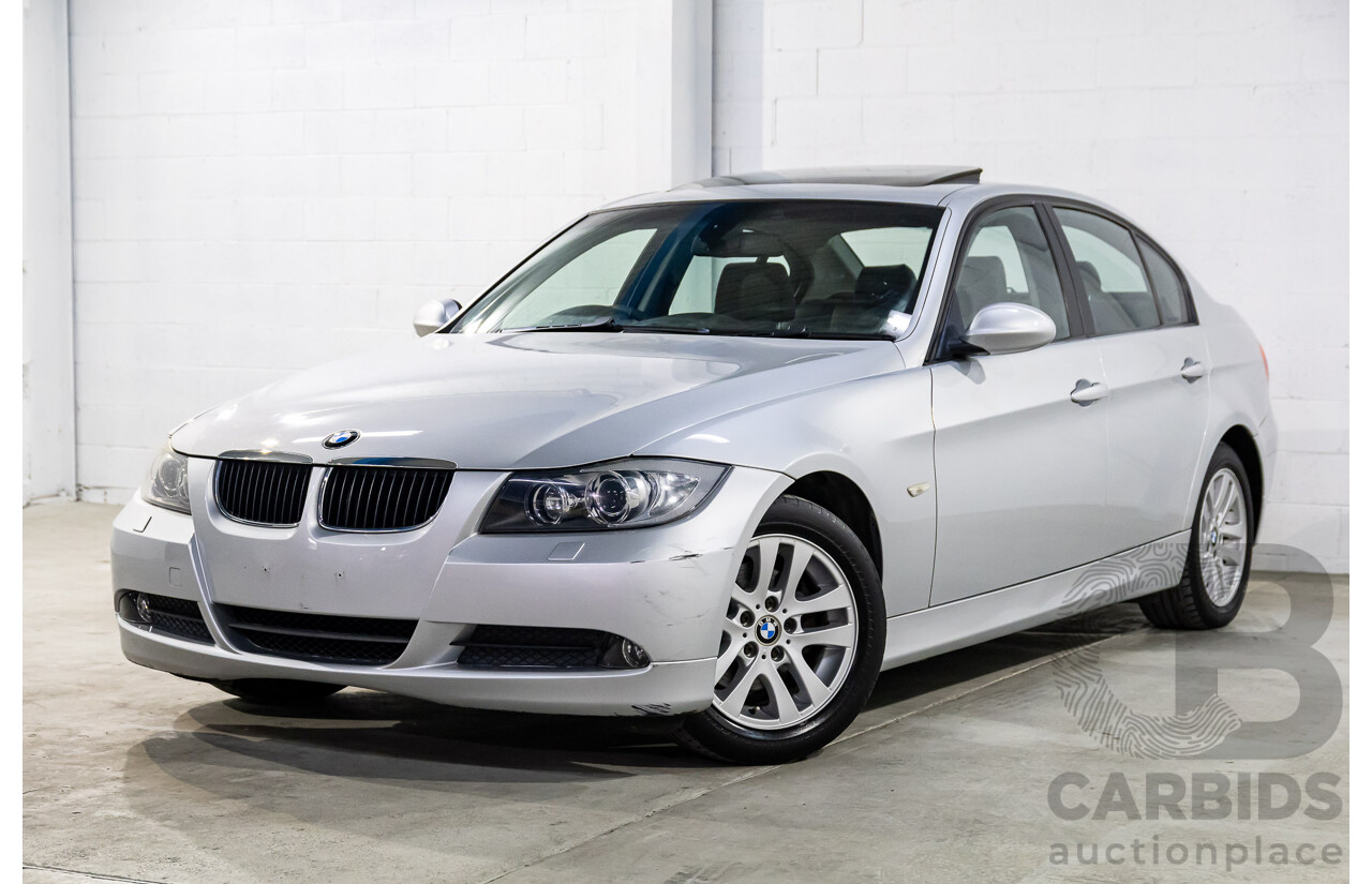 1/2008 BMW 320i Executive E90 08 Upgrade 4d Sedan Titanium Silver Metallic 2.0L